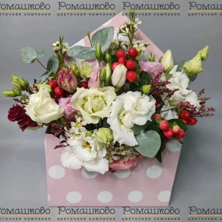 Конверт с цветами «Марка радости» за 1 780 - «Ромашково» в Красноярске