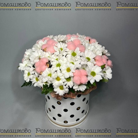 Коробочка с цветами «Баттерфляй» за 7 120 - «Ромашково» в Красноярске